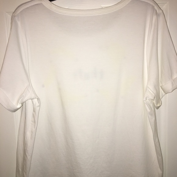 🟡KATE SPADE PRE-LOVED AUTHENTIC ‘THAT’S BANANA’ WHITE/YELLOW BANANAS TSHIRT - Picture 6 of 14